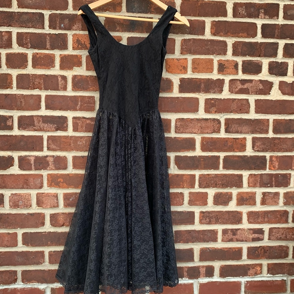 Lace dress. Wore when I thought I was Madonna.